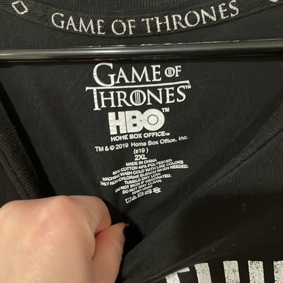 Official Game of Thrones HBO tshirt black XXL - Picture 4 of 6